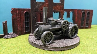 Fowler B4 Gun Tractor Steam Engine GB UK Militari Camion Kit 1/87 1/72 - Immagine 1 di 4