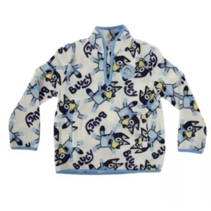Youth Bluey Polar Soft Fleece Jacket Size M - Picture 1 of 3