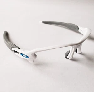 Oakley Flak 2.0 XL Polished White Blue Icons Replacement Frame Only OO9188 - Picture 1 of 12