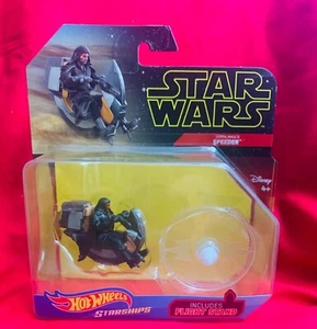 NUEVO Hot Wheels Star Wars Starships Darth Maul's Speeder incluye soporte de vuelo - Imagen 1 de 3