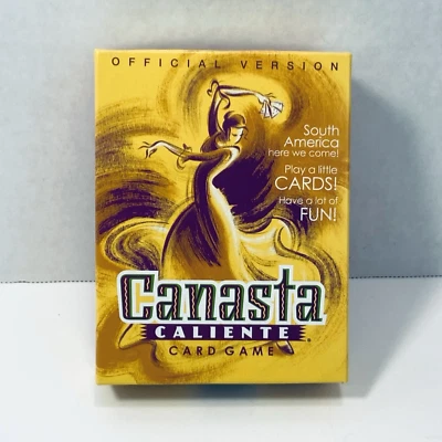 Canasta Caliente Card Game Hasbro official South America style version Complete - Image 1 of 4