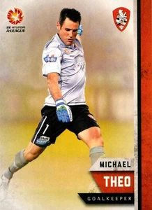 2015 2016 BRISBANE ROAR A-League Card MICHAEL THEO - Imagen 1 de 3