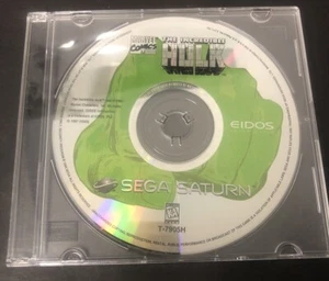 The Incredible Hulk, Marvel (Sega Saturn, 1994) Disc Only Tested Working - Picture 1 of 3