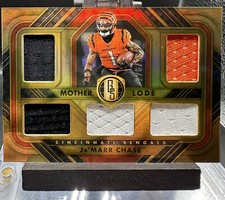 Jamarr Chase 2023 Gold Standard Mother Lode Patch Card /299 Cincinnati Bengals