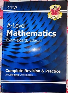 A-Level Edexcel Mathematics Complete Revision and Practice - CGP - Picture 1 of 1