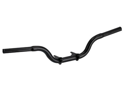 Fußrastenträger Enduro verstärkt, rechts verlängert, Schwarz - Simson S50, S51,  - Bild 1 von 2