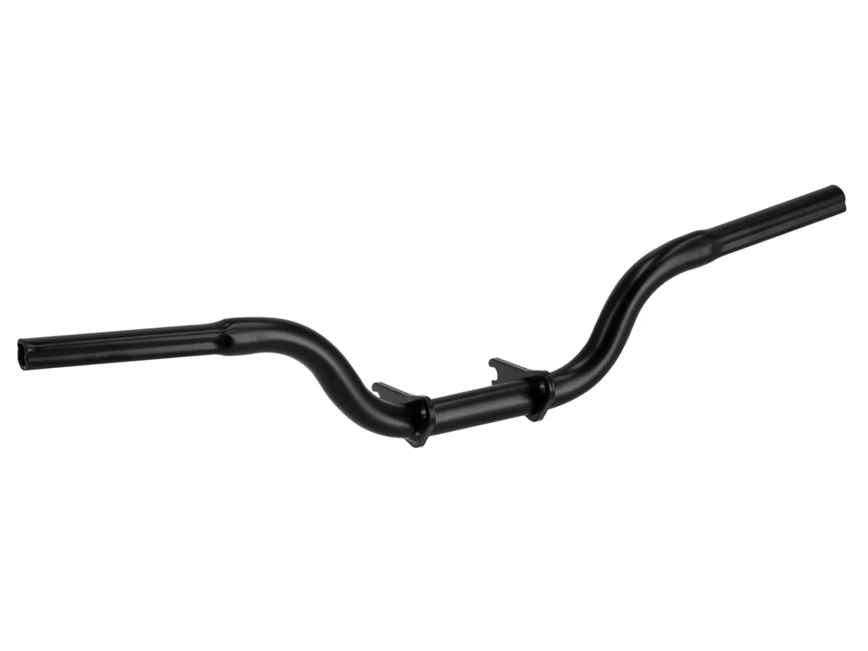 Fußrastenträger Enduro verstärkt, rechts verlängert, Schwarz - Simson S50, S51,  - Bild 1 von 2