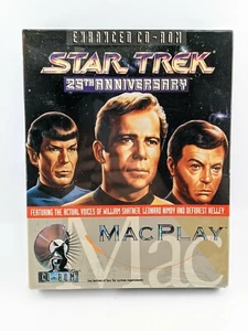 NEU VERSIEGELT Star Trek 25th Anniversary BIG BOX MacPlay MAC Macintosh 1992 CD-ROM - Bild 1 von 10
