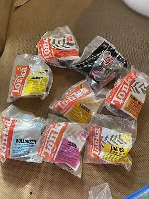 1994 1992 2003 McDonald's Happy Meal Toys Tonka Truck (Lot Of 8) - Image 1 of 4