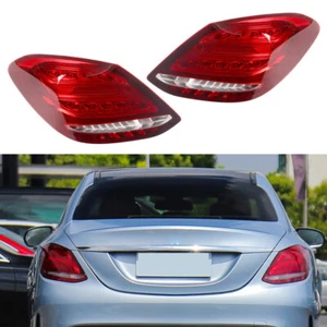L & R Side Rear Tail Light Brake Lamp fit for Mercedes C Class W205 2013 to 2018 - Imagen 1 de 5