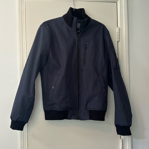 Giacca calda uomo Michael Kors blu navy taglia small