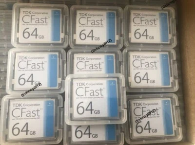 10PCS  TDK CFAST 64GB TDK SATA 6gbps - Image 1 of 2
