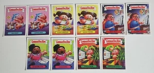 2020 Garbage Pail Kids eBay & Topps Crossover 10 Sticker Set 1,937 Made Nat Nerd - Picture 1 of 8