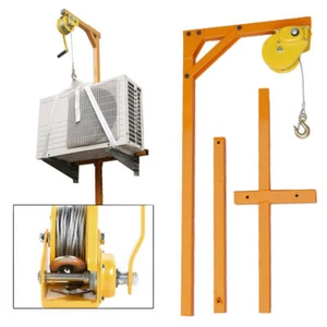 AC Air Conditioner Outside Installation lifting Tool 10M Bracket Crane Stainless - Bild 1 von 8