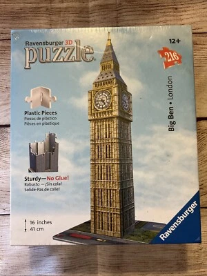 Ravensburger 3D Puzzle Big Ben London 216 Pcs - Image 1 of 4