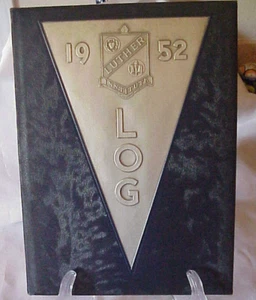 1952 Log of Luther Institute Yearbook Chicago IL - Picture 1 of 2