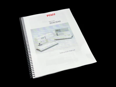 PFAFF Tiptronic 2030 2040 Instruction Manual: 149 Pages - Image 1 of 4