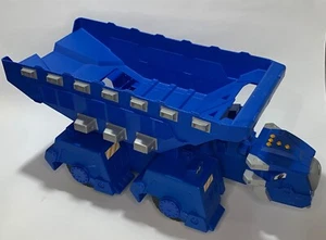 Mattel Dinotrux Ton-Ton Large Blue Dump Truck - Picture 1 of 7