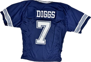 Camiseta deportiva de fútbol americano personalizada de Trevon Diggs firmada por Dallas (PIA/JSA) - Imagen 1 de 3
