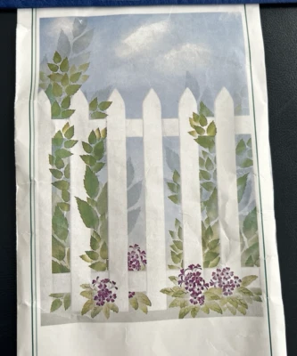Buckingham Stencils Picket Fence Palissade Garden Collection 28”x10” 3 Piece - Image 1 of 4