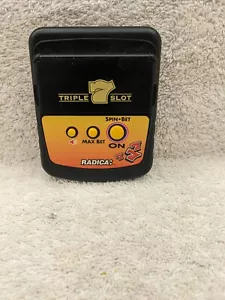 Radica Triple 7 Slot Electronic Handheld Video Game Flip Top Model 2872 TESTED - Picture 1 of 4