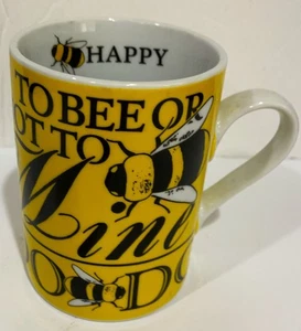 Department 56 Buzz BEE MUG Tasse To Be Or Not DO BEE Let It BE Dept - Bild 1 von 3