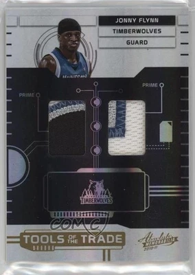 2010 Absolute Memorabilia Double Black Spectrum Prime Materials /10 Jonny Flynn - Image 1 of 2