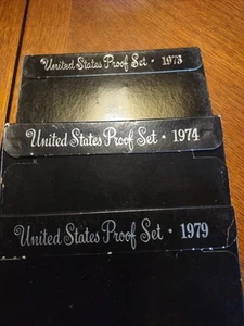 1973 1974 1979 US Proof Set in OGP - Picture 1 of 1