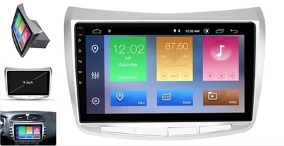 Autoradio navigatore Compatibile per Lancia Delta Carplay wi-fi GPS 9"" USB Blue - Immagine 1 di 4