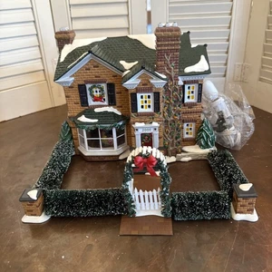 Juego de regalo Holly Lane Department 56 Snow Village 2000 #54977 - Imagen 1 de 9