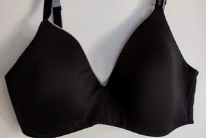 Sujetador Camiseta Inalámbrico Ligeramente Forrado Calvin Klein QP3423S Mujer L Grande Negro - Imagen 1 de 15