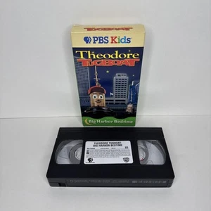 Theodore Tugboat Big Harbor Bedtime VHS Tape 1998 PBS Kids - Picture 1 of 8