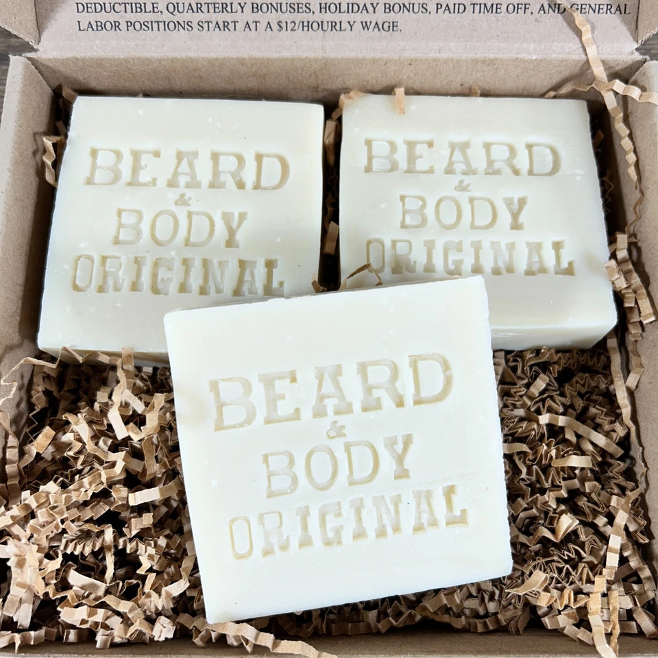 Honest Amish Beard and Body Soap Original 850016005274