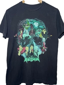 Disney Villains Totenkopf Ursula Scar Hades Gaston schwarz T-Shirt Unisex Größe Medium - Bild 1 von 8