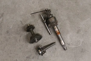 2007 KAWASAKI BRUTE FORCE 750 TRANSMISSION SHAFTS W/ SHIFT FORK & ROD 4X4 07 #7 - Picture 1 of 8