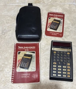 Texas Instruments SR-51A Super Side Rule Calcolatrice con Adattatore AC Custodia Manuale - Foto 1 di 8