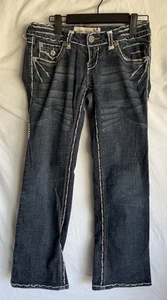 Jean droit femme taille basse Laguna Beach taille 29 (mesure 30x28) - Photo 1/4