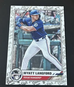 2025 Topps All Star Game Atlanta #95 Wyatt Langford, Texas Rangers - Foto 1 di 2