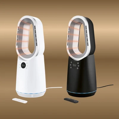 Tronic Black/White  Bladeless Fan Heater 1200w Temperature range: 5–35°C ✅German - Image 1 of 4