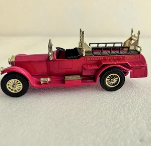 Matchbox Models Of Yesteryear Lesney Y-7 Rolls Royce Fire Engine Truck Vintage - Picture 1 of 8