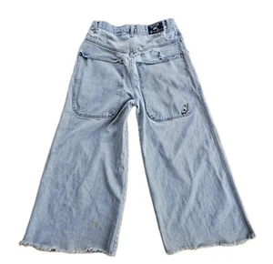 Vintage 90s Y2K SUTTERS Wide Leg Skater/Raver Baggy Jeans Size 32" - Picture 1 of 24