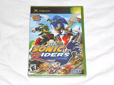 NEW Sonic Riders XBox Game FACTORY SEALED Original the hedgehog race US NTSC - Image 1 of 4