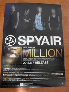 SPYAIR - Million [OFFICIAL] POSTER *NEW*  - Picture 1 of 2