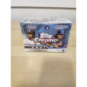 2021 TOPPS CHROME BASEBALL Factory sealed BLASTER BOX SEALED NEW - Picture 1 of 4