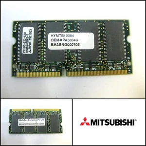 MITSUBISHI 64MB SDRAM MH8S64DBKG-7 100MHz Memory RAM for Laptop - Picture 1 of 1