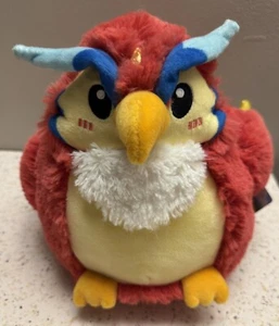 Peluche Mini Phoenix Squishable 8,5" di Sara Soft Red Bird Open Squish Project nuovo con etichette - Foto 1 di 4