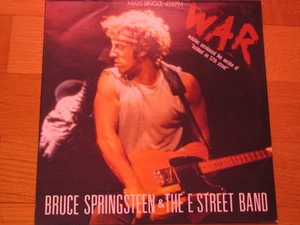 12" BRUCE SPRINGSTEEN Holland edition WAR INCIDENT ON 57TH STREET MERRY CHRISTMA - Picture 1 of 4