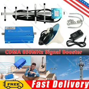 850MHz CDMA Cell Phone Signal Booster Repeater Amplifier Yagi Antennas - Picture 1 of 19