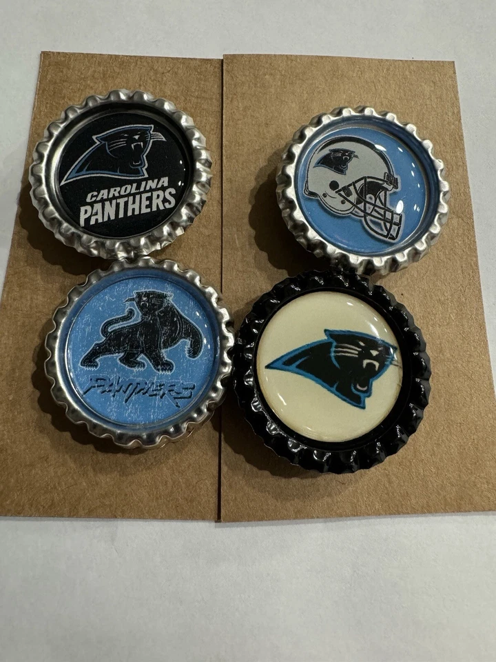 Panthers Handmade Team Magnets - Image 1 of 1