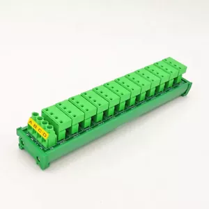 DIN Rail Installation 30A / 300V Pluggable Terminal Distributio Board Module. - Picture 1 of 7
